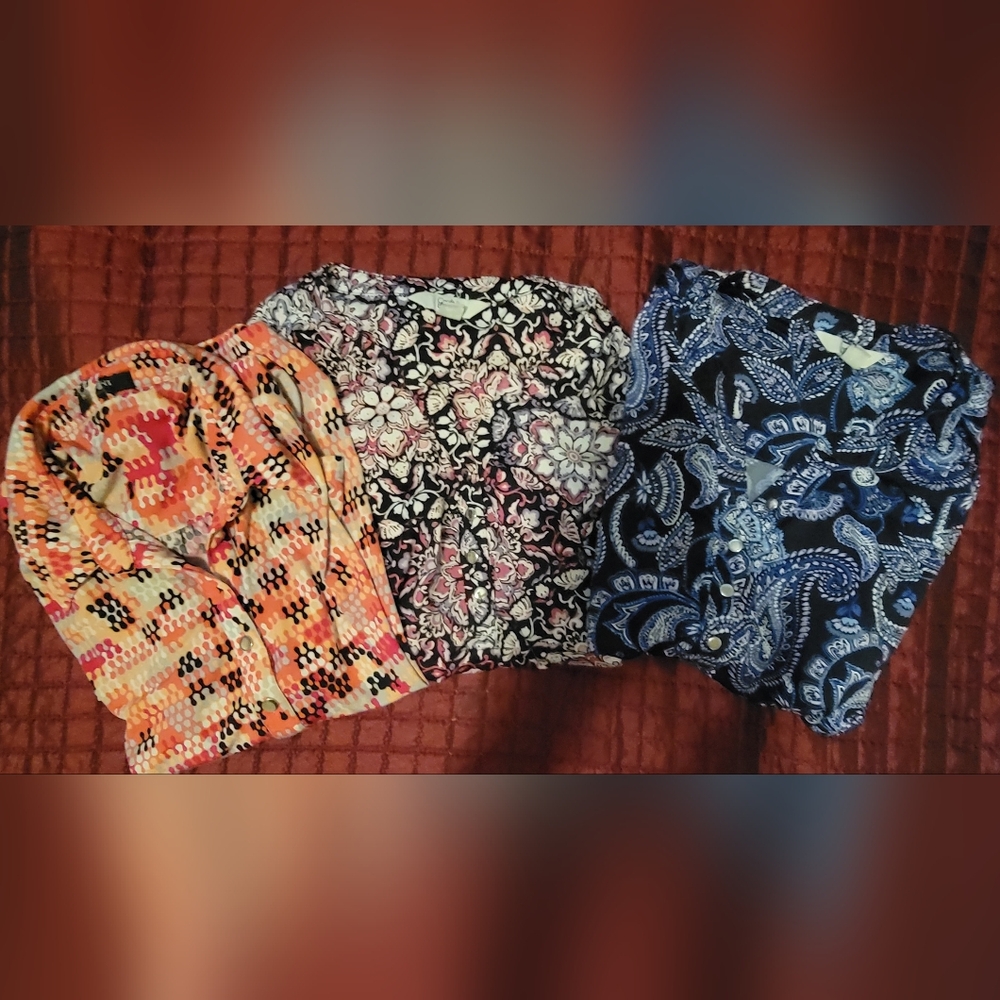 Bundle of Three Tops Croft & Barrow
